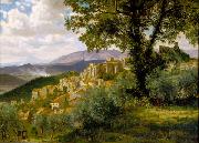 Albert Bierstadt Olevano oil painting artist